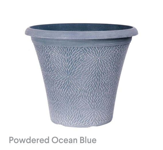 image of April Powdered Ocean Blue Planter